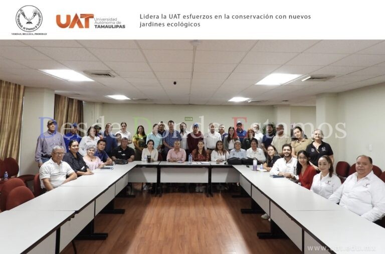 Lidera UAT esfuerzos en creación de jardines ecológicos