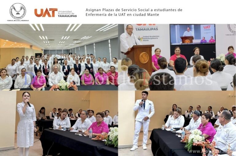 Asignan plazas de servicio social en enfermería en UAM Mante