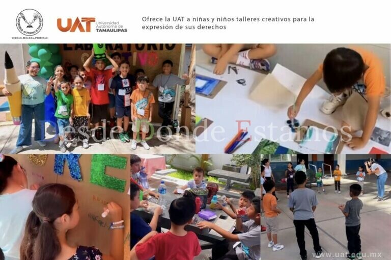 Promueve UAT los derechos en la infancia mediante laboratorio creativo