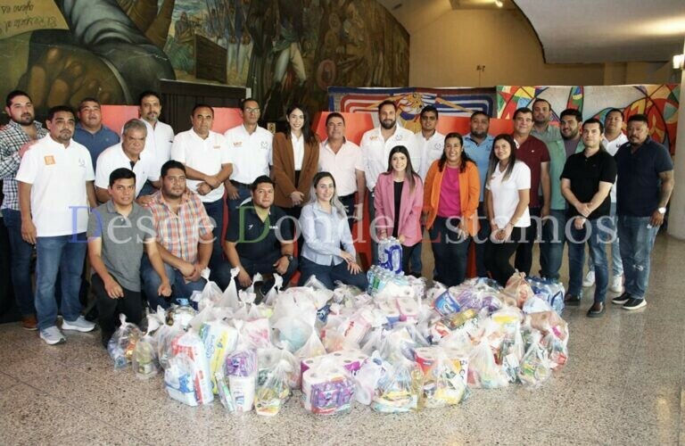 Realiza la UAT colecta de víveres para damnificados por lluvias