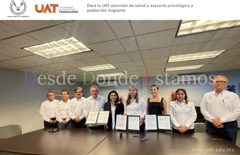 Dará la UAT atención de salud y asesoría psicológica a población migrante