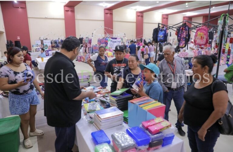 Gobierno de Nuevo Laredo realiza con éxito tercera “Expo regreso a clases 2024”