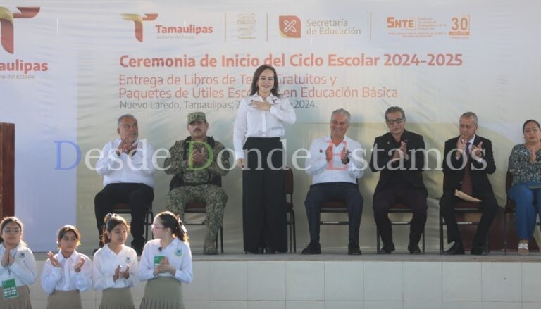 Arrancan autoridades estatales y municipales ciclo escolar 2024-2025