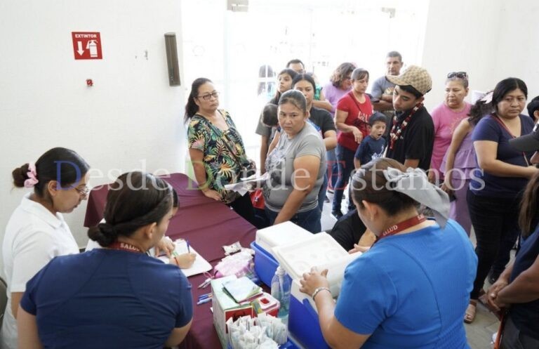 Llevarán a cabo DIF y Jurisdicción Sanitaria # 5 segunda jornada de vacunación