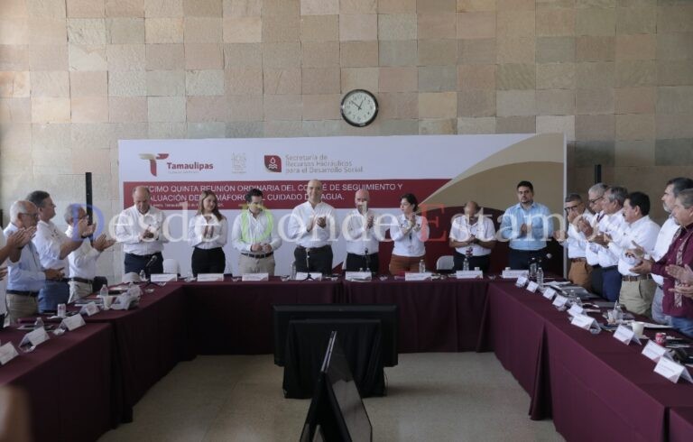 Es Nuevo Laredo sede del Comité de seguimiento y evaluación del semáforo del cuidado del agua