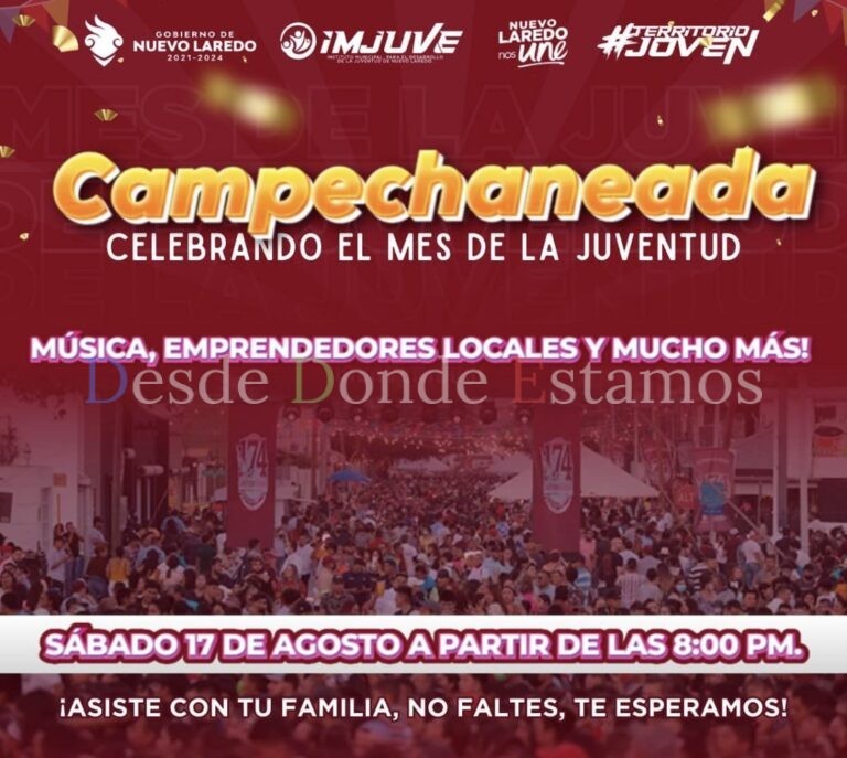 Todo listo para campechaneada de IMJUVE