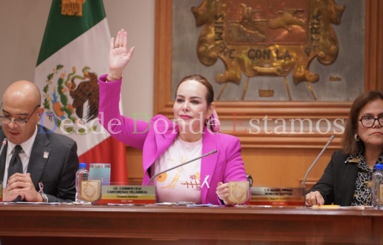Respalda Cabildo iniciativa de Carmen Lilia Canturosas para tramitar ante SICT liberación de autopista NLD-MTY
