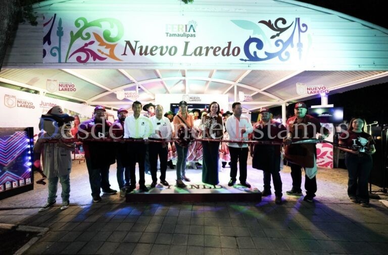 Inaugura gobernador Feria Tamaulipas 2024; Alcaldesa Carmen Lilia Canturosas destaca stand de Nuevo Laredo