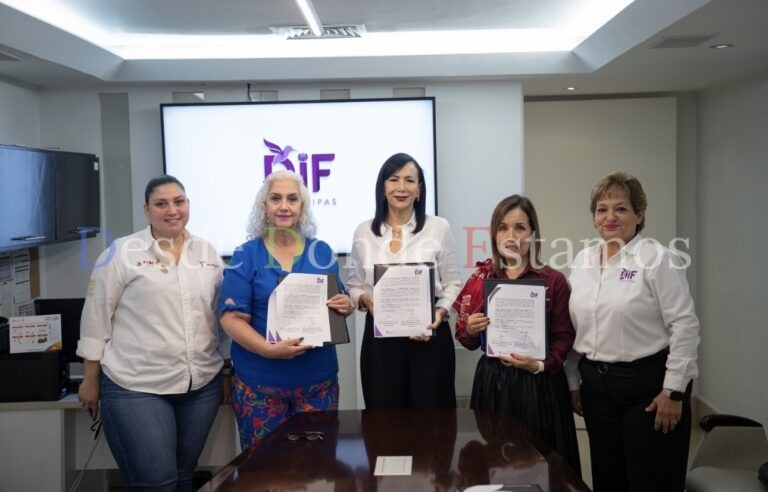 Firman DIF Tamaulipas e ITACE convenio para la fabricación de estufas ecológicas