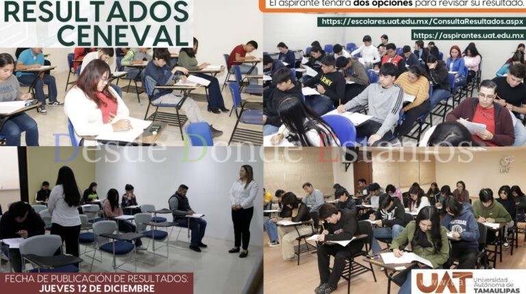Publica UAT resultados de Examen CENEVAL de ingreso