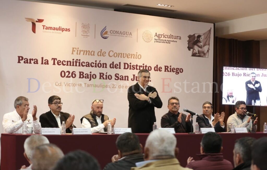 Tecnificarán Distrito de Riego 026 con inversión de 4,100 MDP