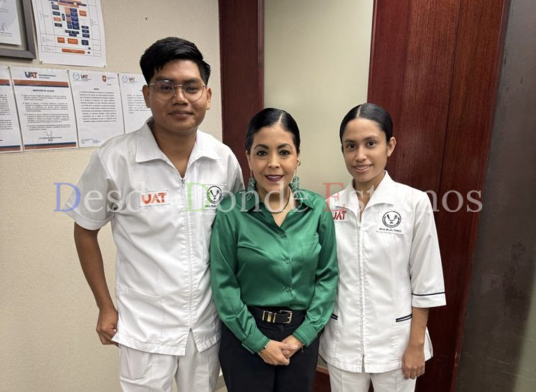 Estudiantes de la UAT exponen proyecto de innovación en salud en congreso internacional