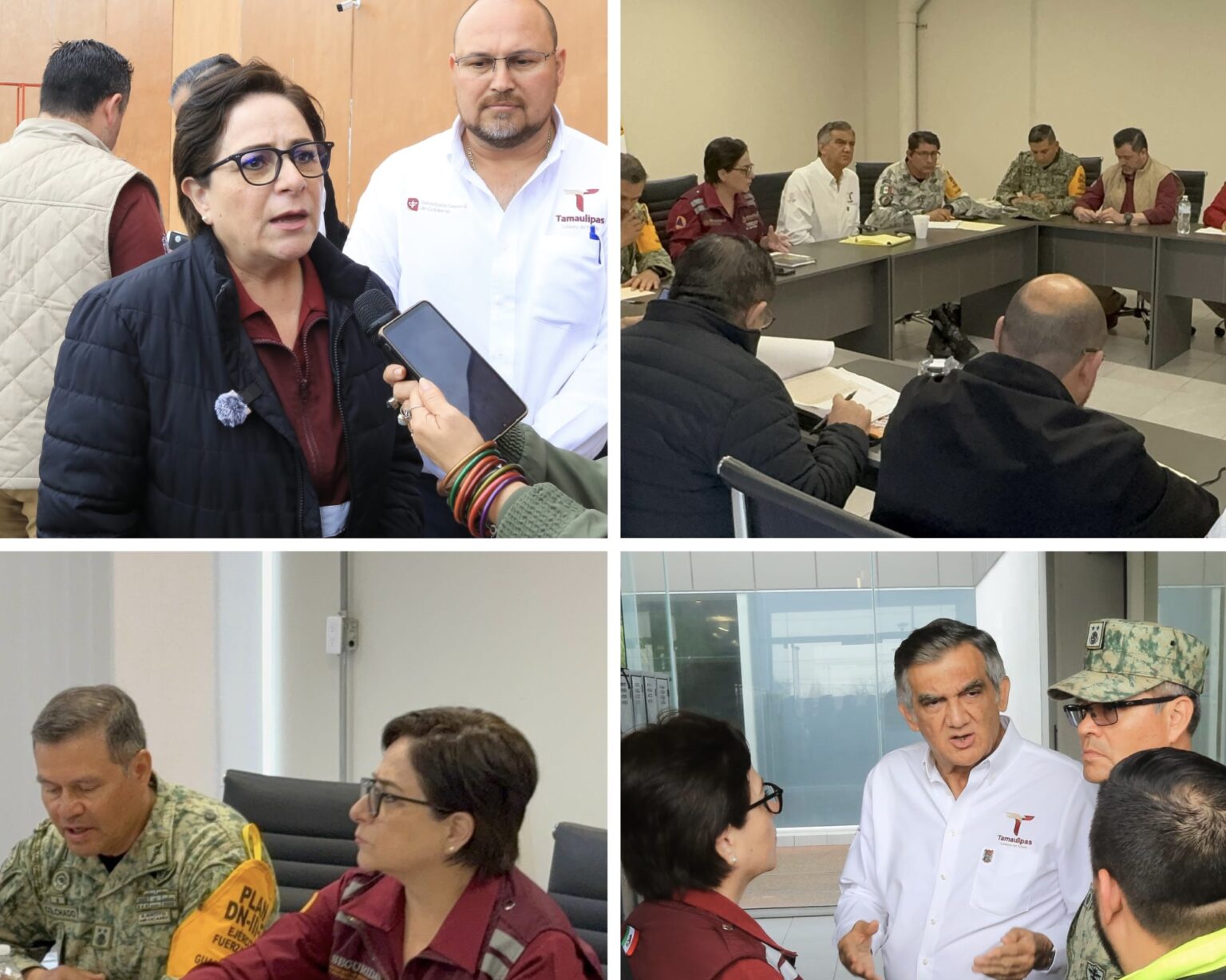 Coordinan atención a familias afectadas por lluvias en Reynosa