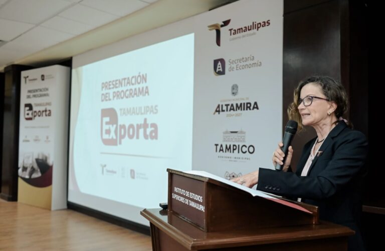 Presenta Ninfa Cantú programa “Tamaulipas Exporta” para apoyar a MiPYMEs