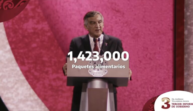 TERCER INFORME: Aseguran apoyos a familias que más lo necesitan