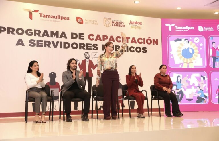 Secretaría del Trabajo capacita a trabajadores municipales de Nuevo Laredo
