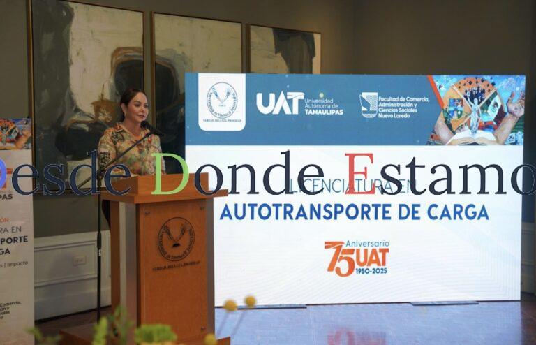 Reafirma rector de la UAT liderazgo logístico y comercial de Nuevo Laredo