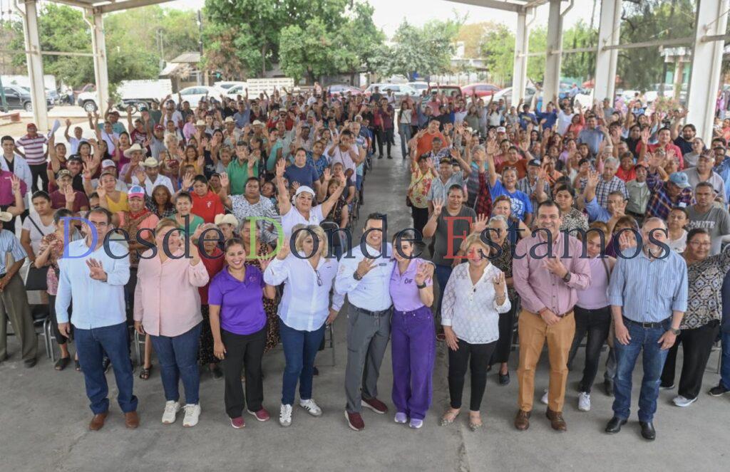 Benefician Lucy y Lalo a familias de La Misión