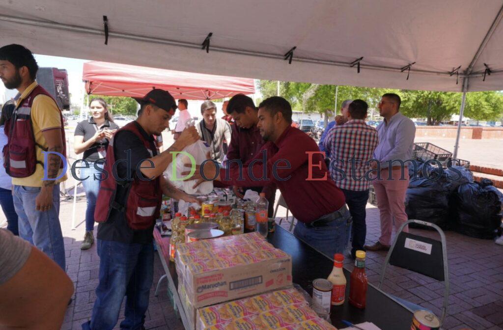 Se solidariza gobierno de Nuevo Laredo con damnificados en Reynosa