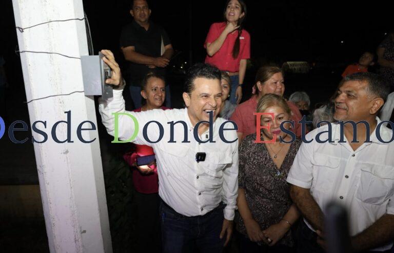 Reinstalan alumbrado en la avenida Venus de la Satélite 2
