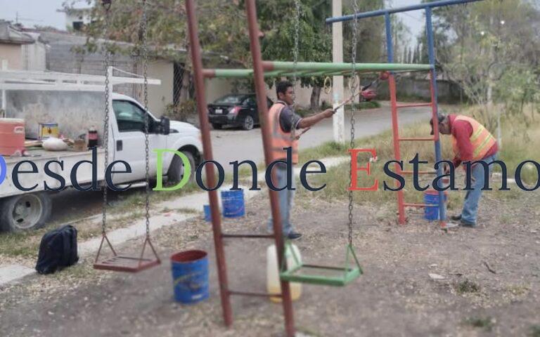 Ayuntamiento restaura entorno de 30 colonias de la ciudad