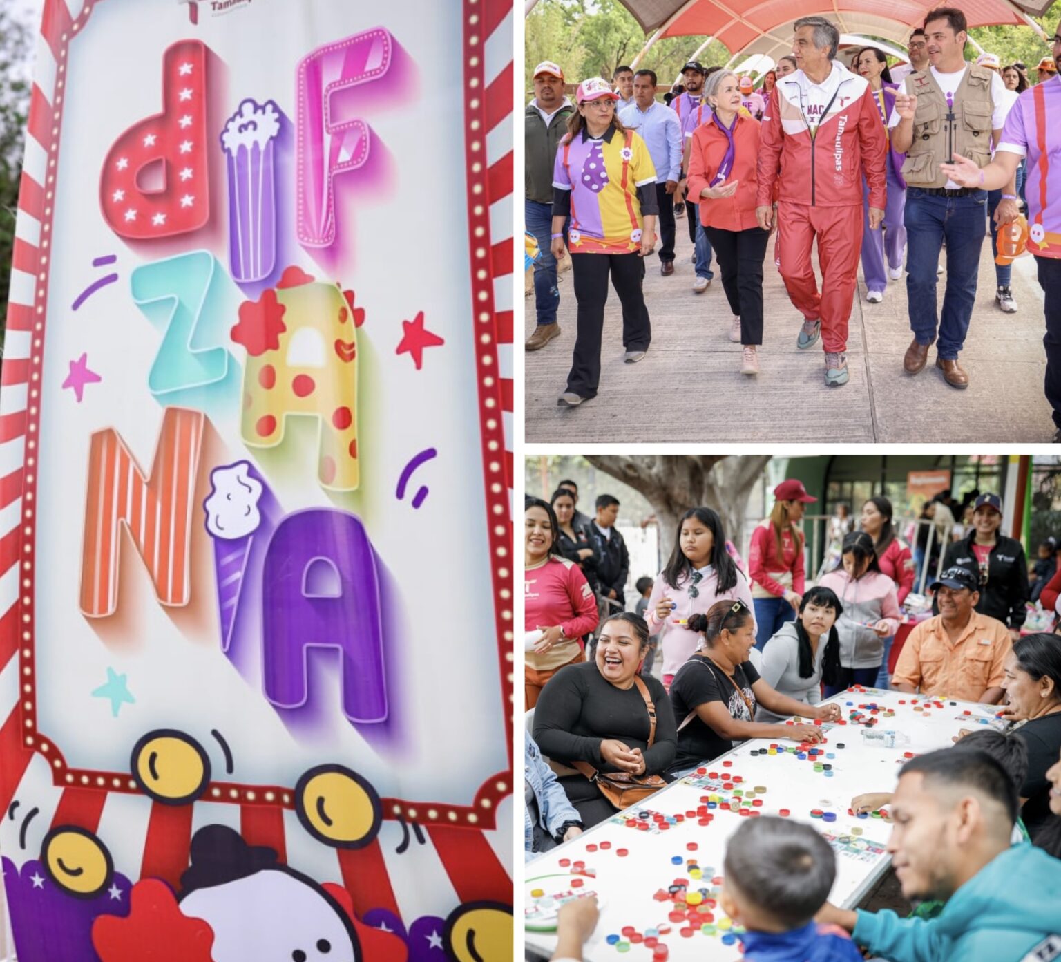 Américo y María de Villarreal conviven con miles de familias en DIFzania