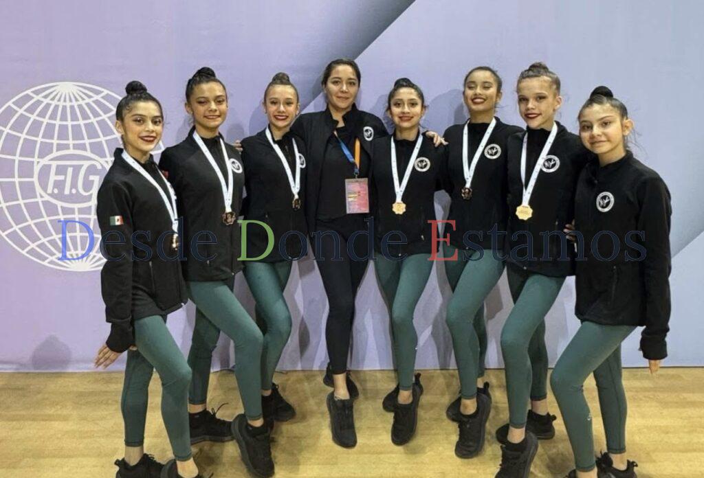 Gimnastas tamaulipecas siguen brillando en competencias internacionales