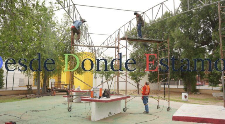 Preparan espacios para celebración del Día de Pascua