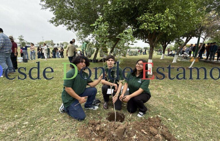 Impulsan reforestación y huertos escolares en UT de Nuevo Laredo