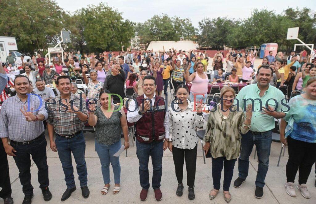 Alcalde lleva el gobierno municipal al fraccionamiento Luis Quintero