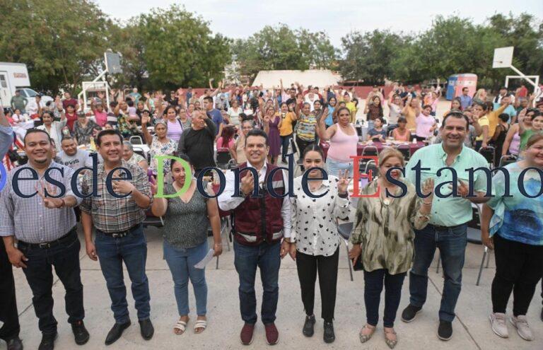 Alcalde lleva el gobierno municipal al fraccionamiento Luis Quintero