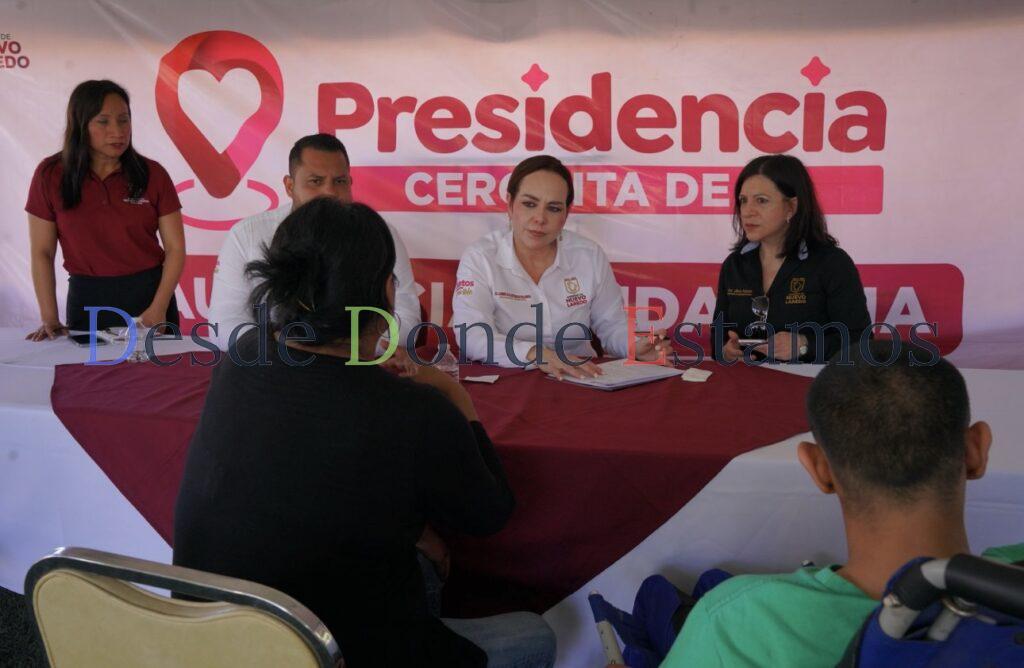“Presidencia Cerquita de Ti” llega a colonia Palmares