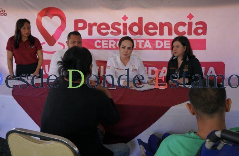 “Presidencia Cerquita de Ti” llega a colonia Palmares