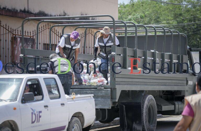 Entregan más de 16 mil apoyos a damnificados en Reynosa