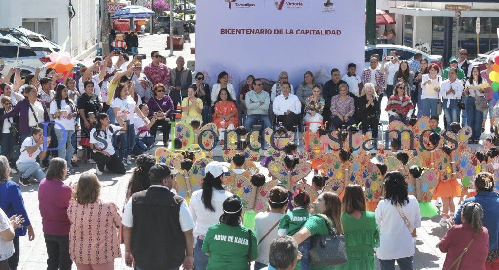 Jardines de niños celebran Capitalidad de Victoria con colorido y mágico desfile