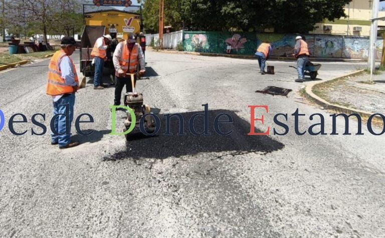 Avanzan mejoras de vialidades en todas las zonas de Victoria