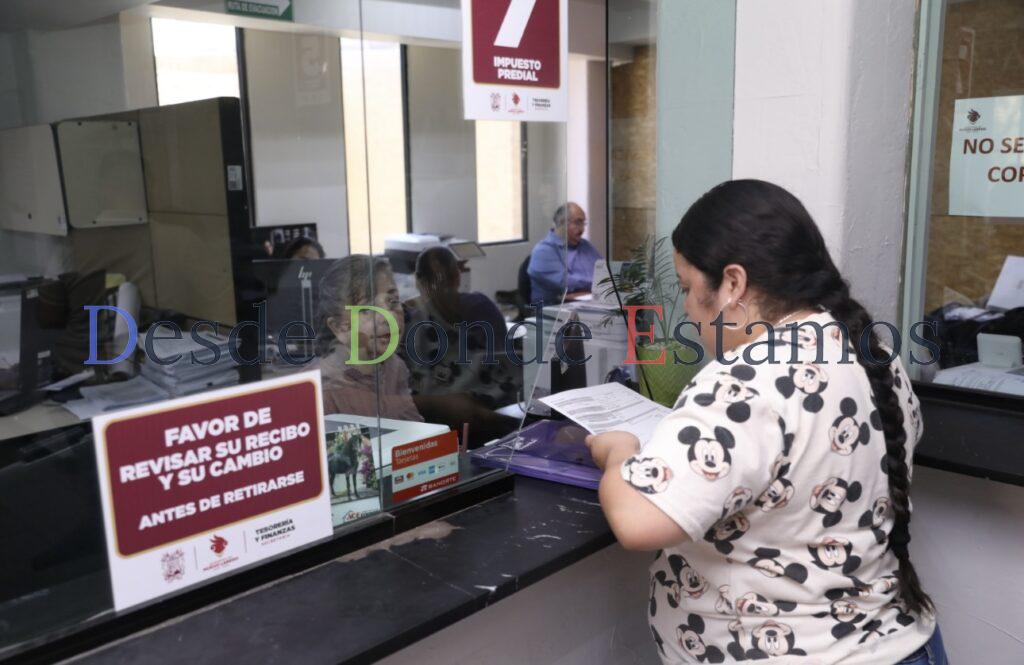 Invitan a aprovechar descuentos en recargos en pago de predial