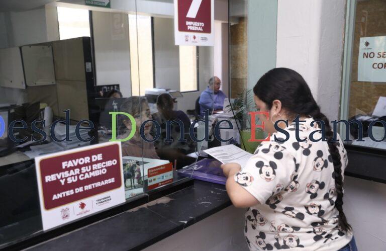 Invitan a aprovechar descuentos en recargos en pago de predial