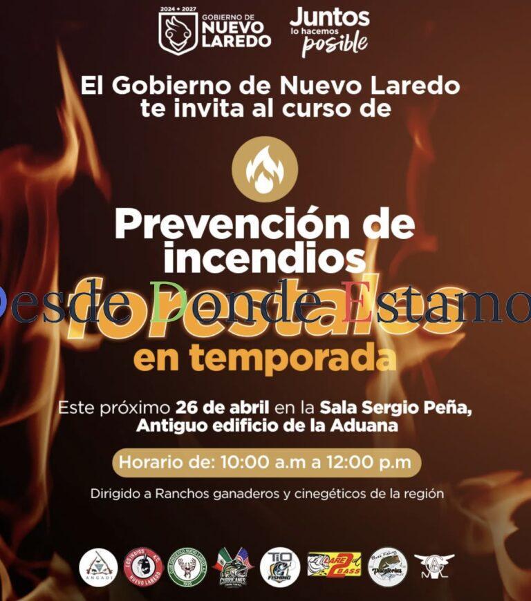 Refuerzan prevención contra incendios