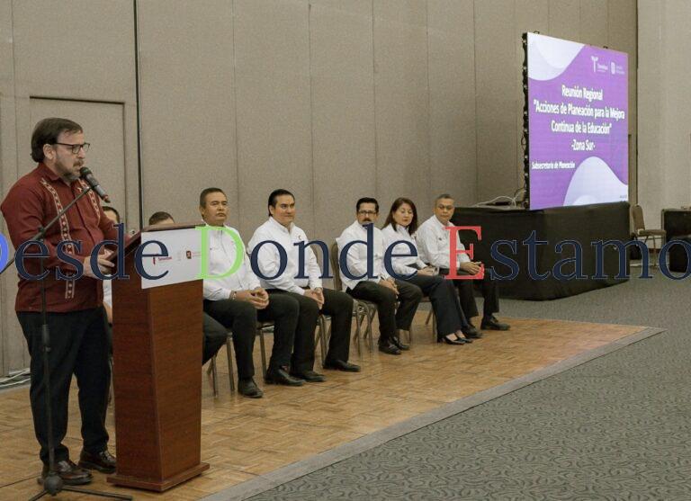 Convocan a trabajar unidos por la mejora educativa