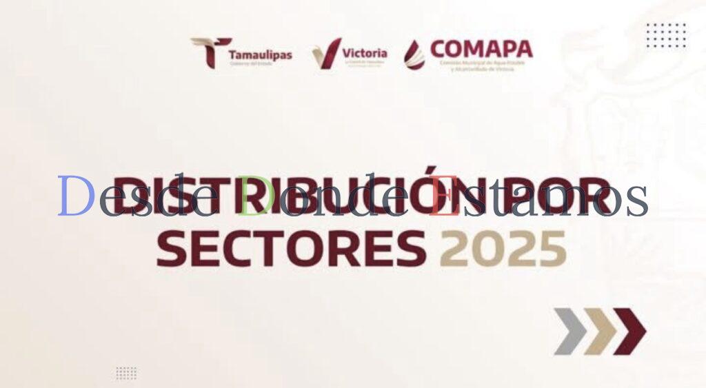 COMAPA Victoria ajusta horarios de distribución de agua