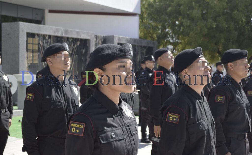 Desertan aspirantes a policías en periodo de adiestramiento