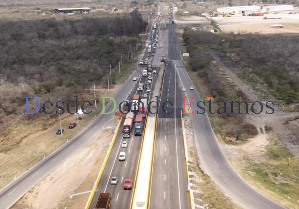 Registran carreteras elevada circulación