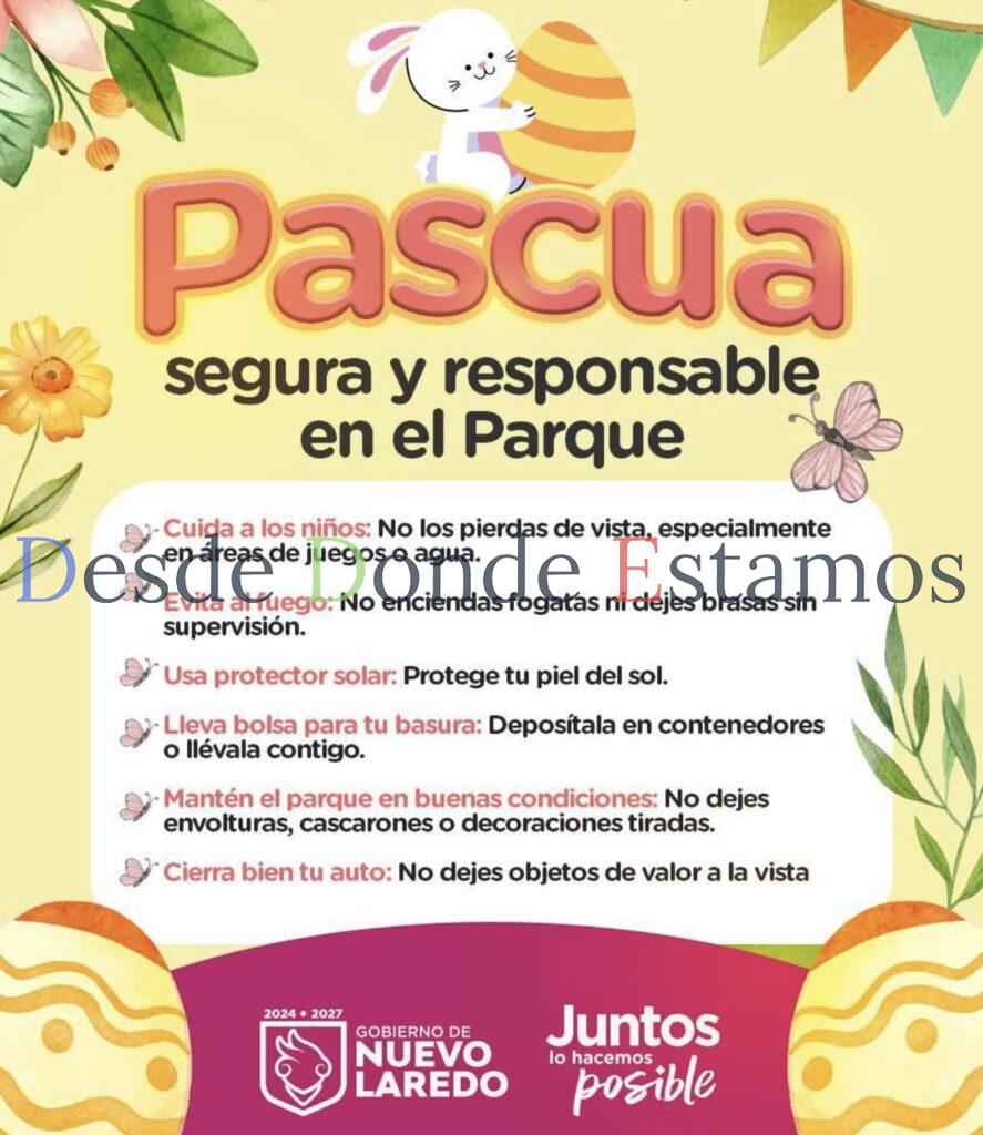 Invita Municipio a vivir Pascua en familia