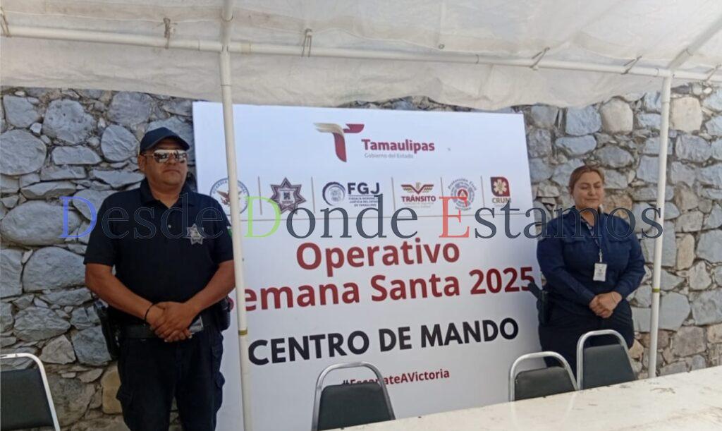 Participa Guardia Estatal en Centros de Mandos de Apoyo Ciudadano Turísticos
