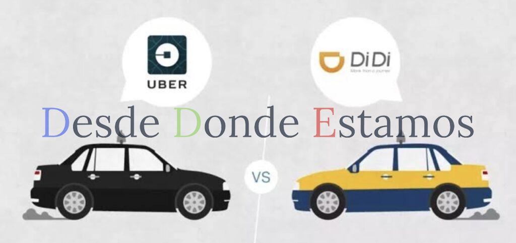 A revisión mecánica unidades de Uber y Didi