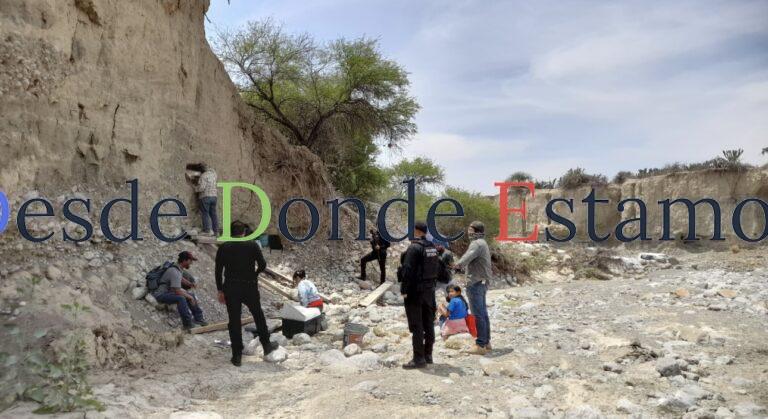 Apoya Guardia Estatal en traslado de presuntos restos de mamut