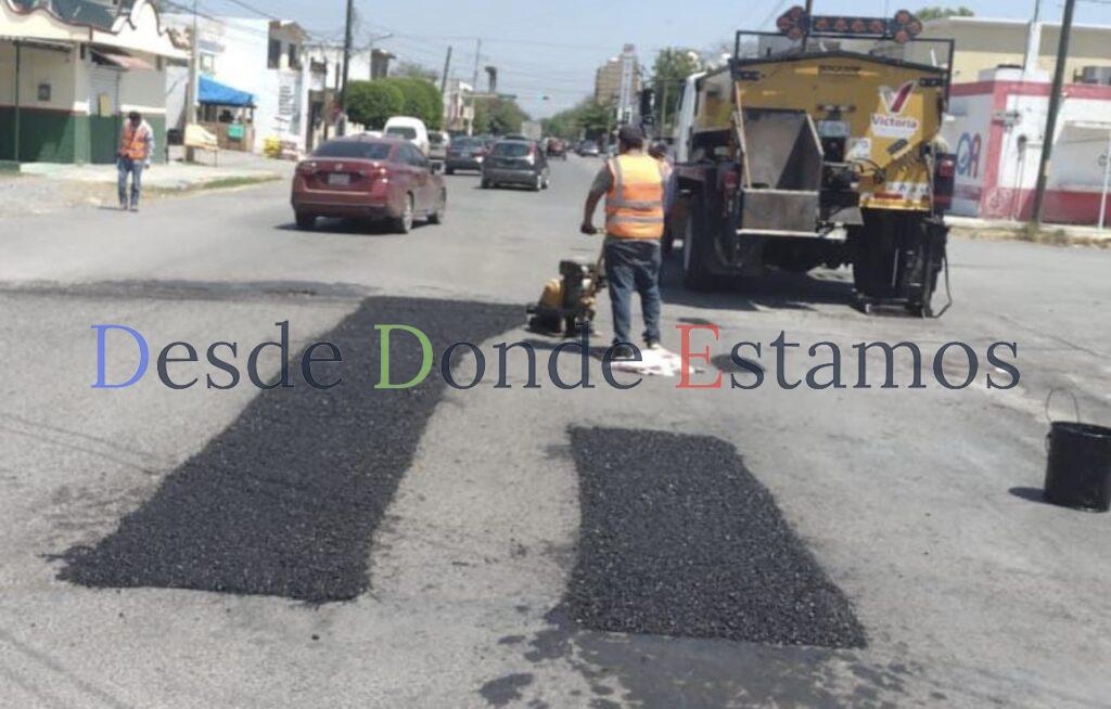 Programa de bacheo permanente sigue sin interrupción