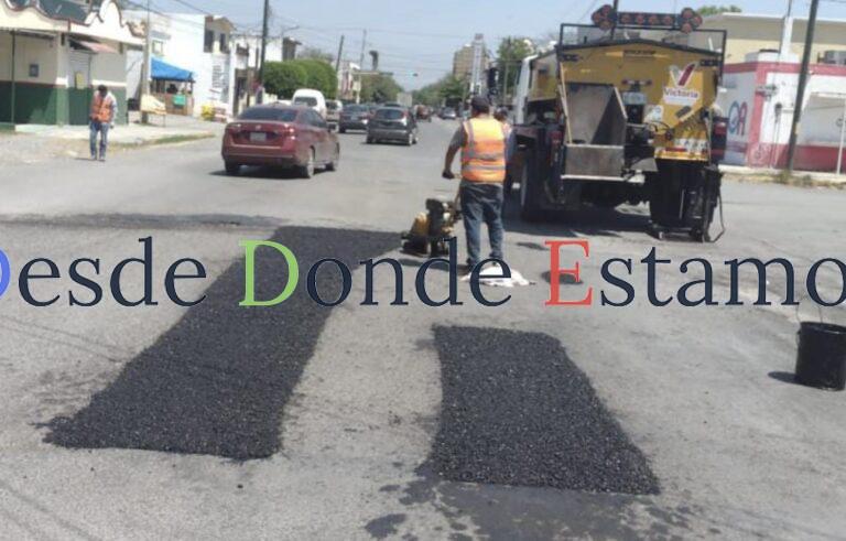 Programa de bacheo permanente sigue sin interrupción