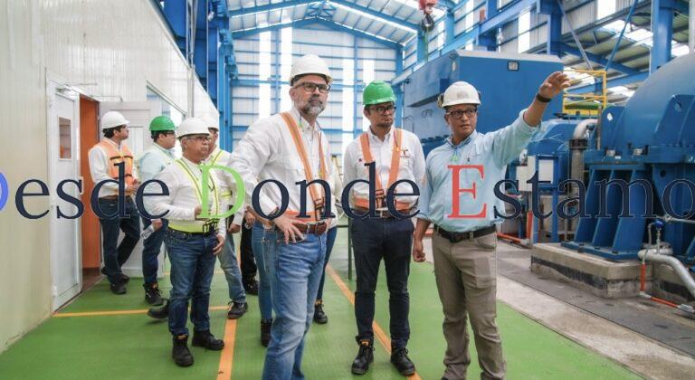 Supervisan construcción de central de cogeneración de energía